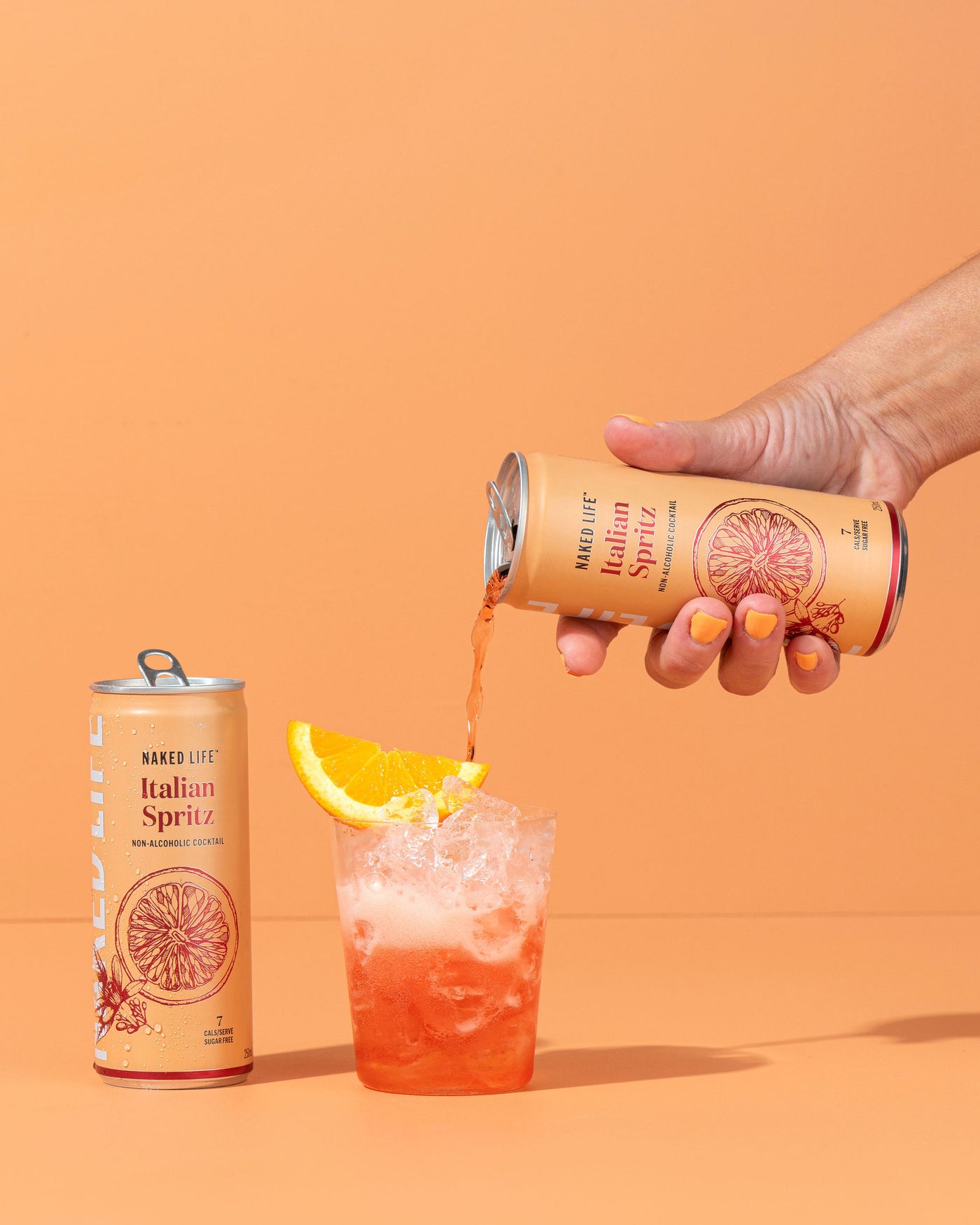Naked Life Non-Alcoholic Cocktail Italian Spritz - 24 x 250ml Cans