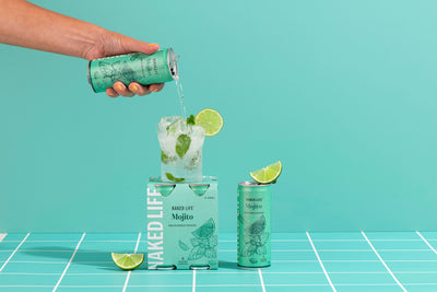 Naked Life Non-Alcoholic Cocktail Mojito - 24 x 250ml Cans