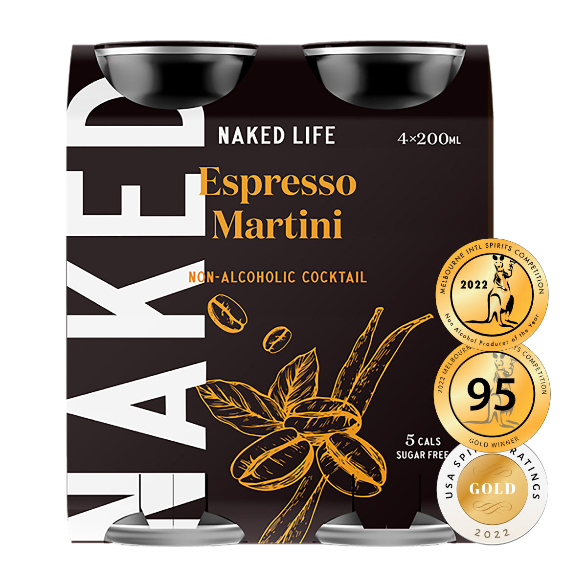 Non-Alcoholic Espresso Martini - 4 Pack
