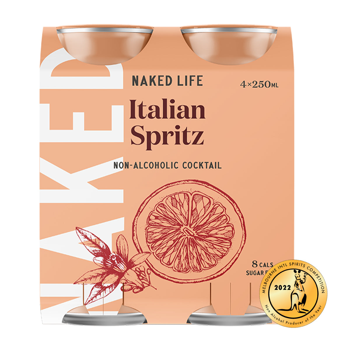Non-Alcoholic Italian Spritz - 4 Pack