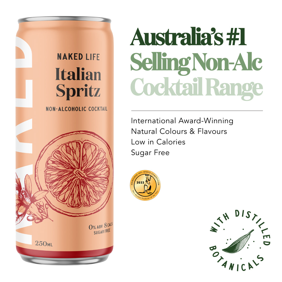 Non-Alcoholic Italian Spritz - 4 Pack
