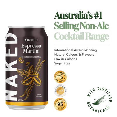 Non-Alcoholic Espresso Martini - 4 Pack