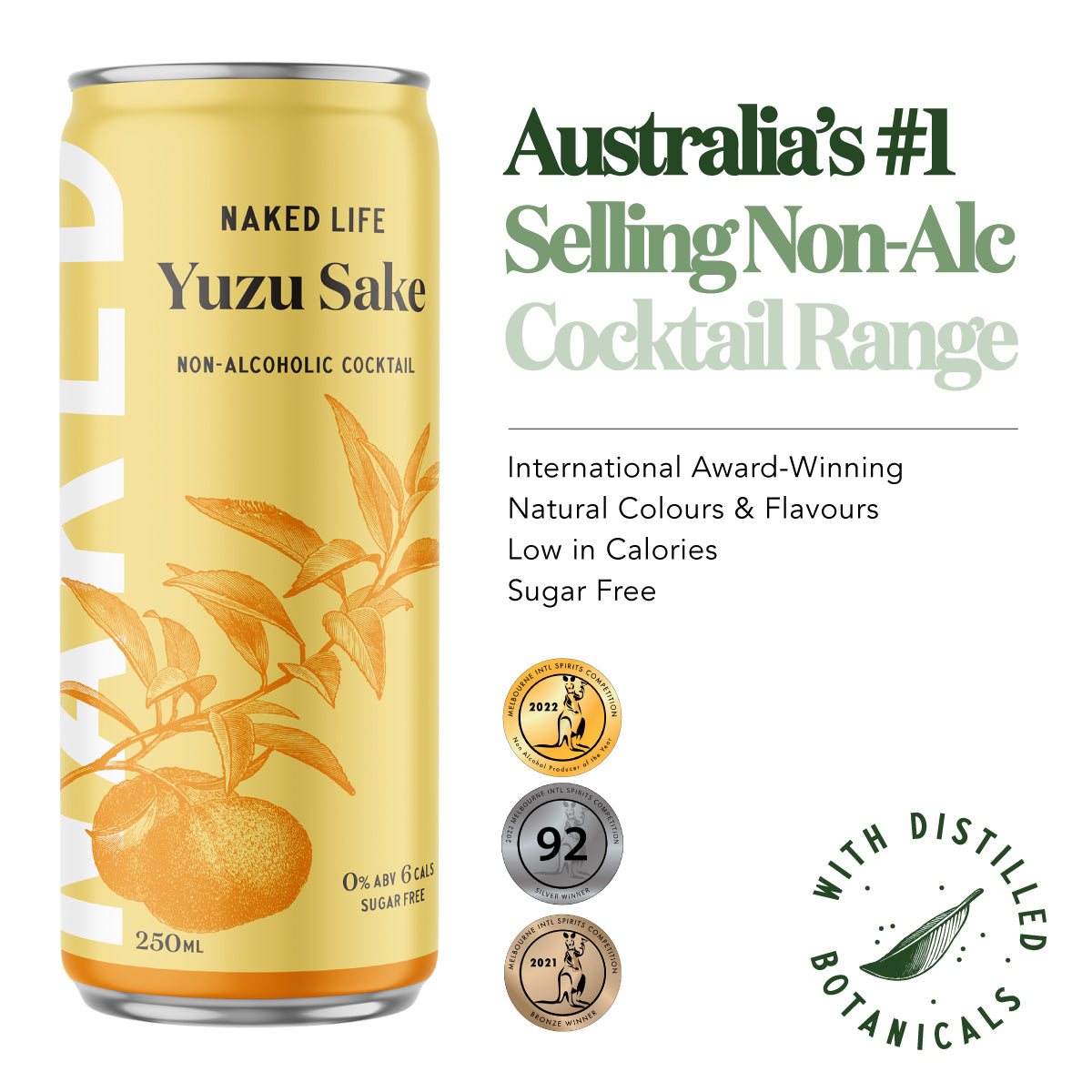 Non-Alcoholic Yuzu Sake - 4 Pack