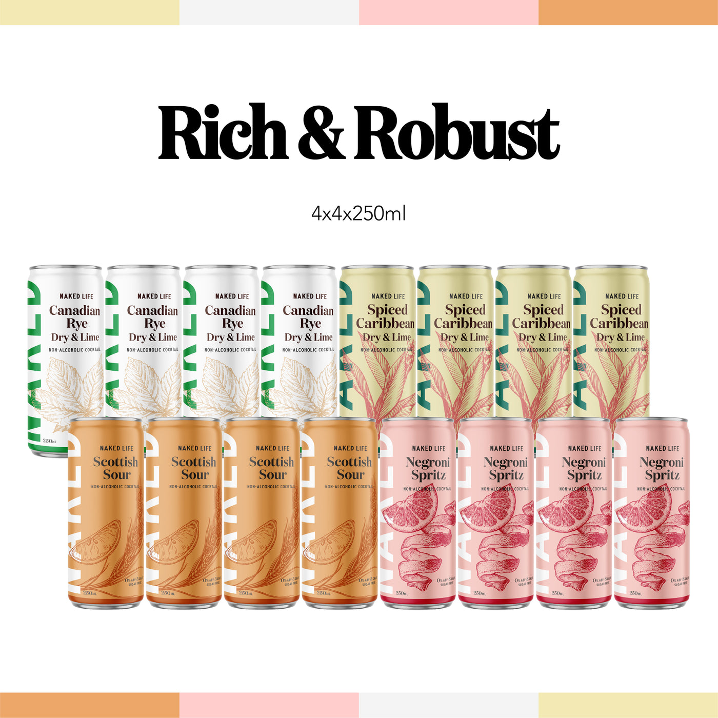 Naked Life Mixed Pack - Rich & Robust