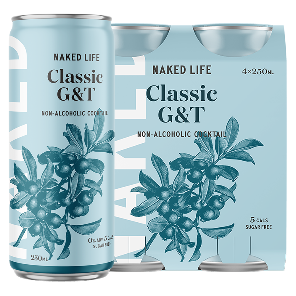 Non-Alcoholic Classic G&T - 4 Pack