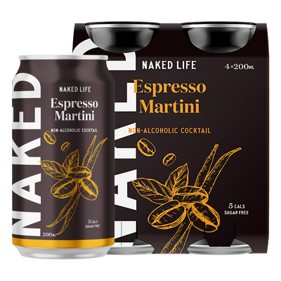 Non-Alcoholic Espresso Martini - 4 Pack