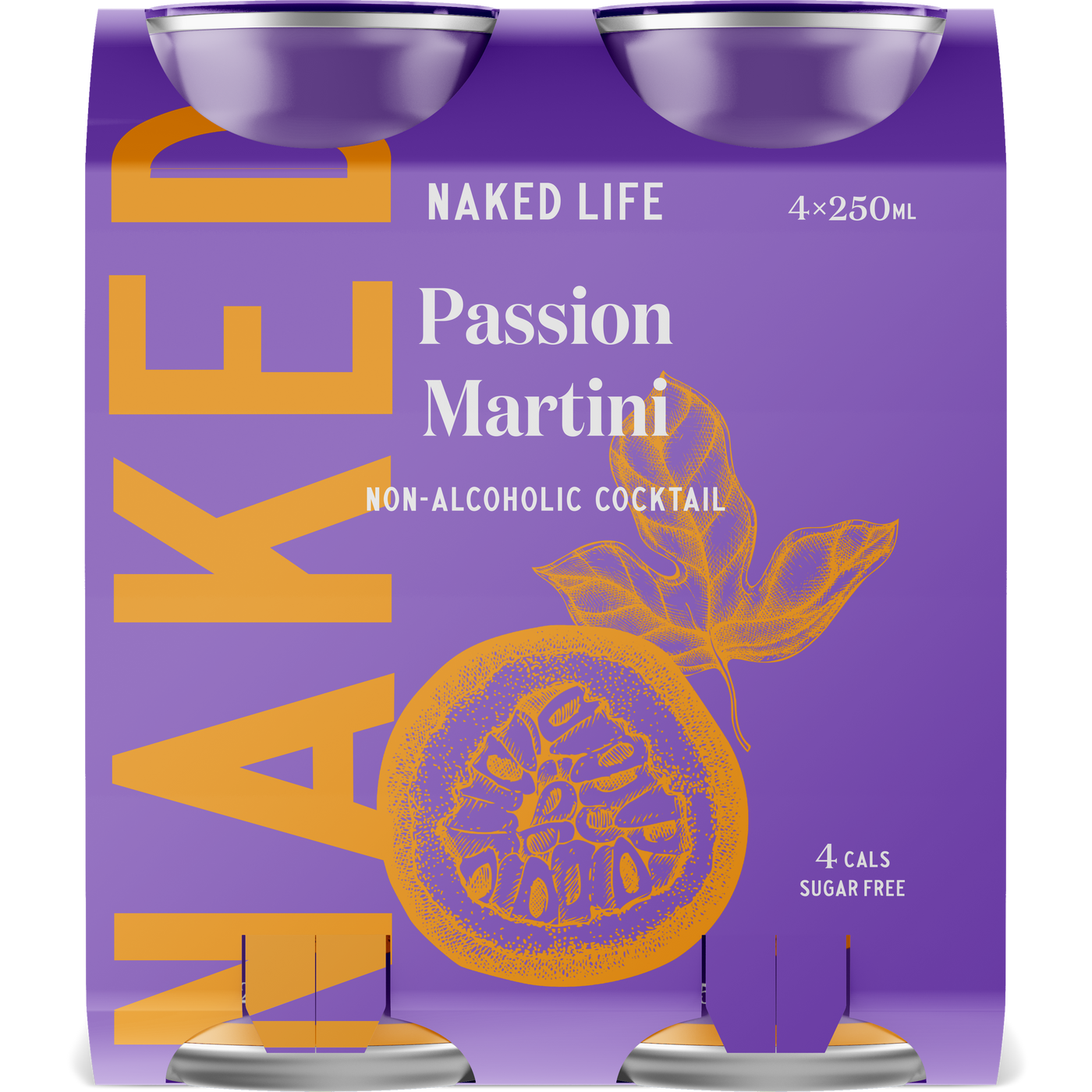 Naked Life Mixed Pack - A Sweeter Touch - 4 x 4 x 250ml Cans