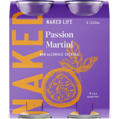 Naked Life Mixed Pack - A Sweeter Touch - 4 x 4 x 250ml Cans