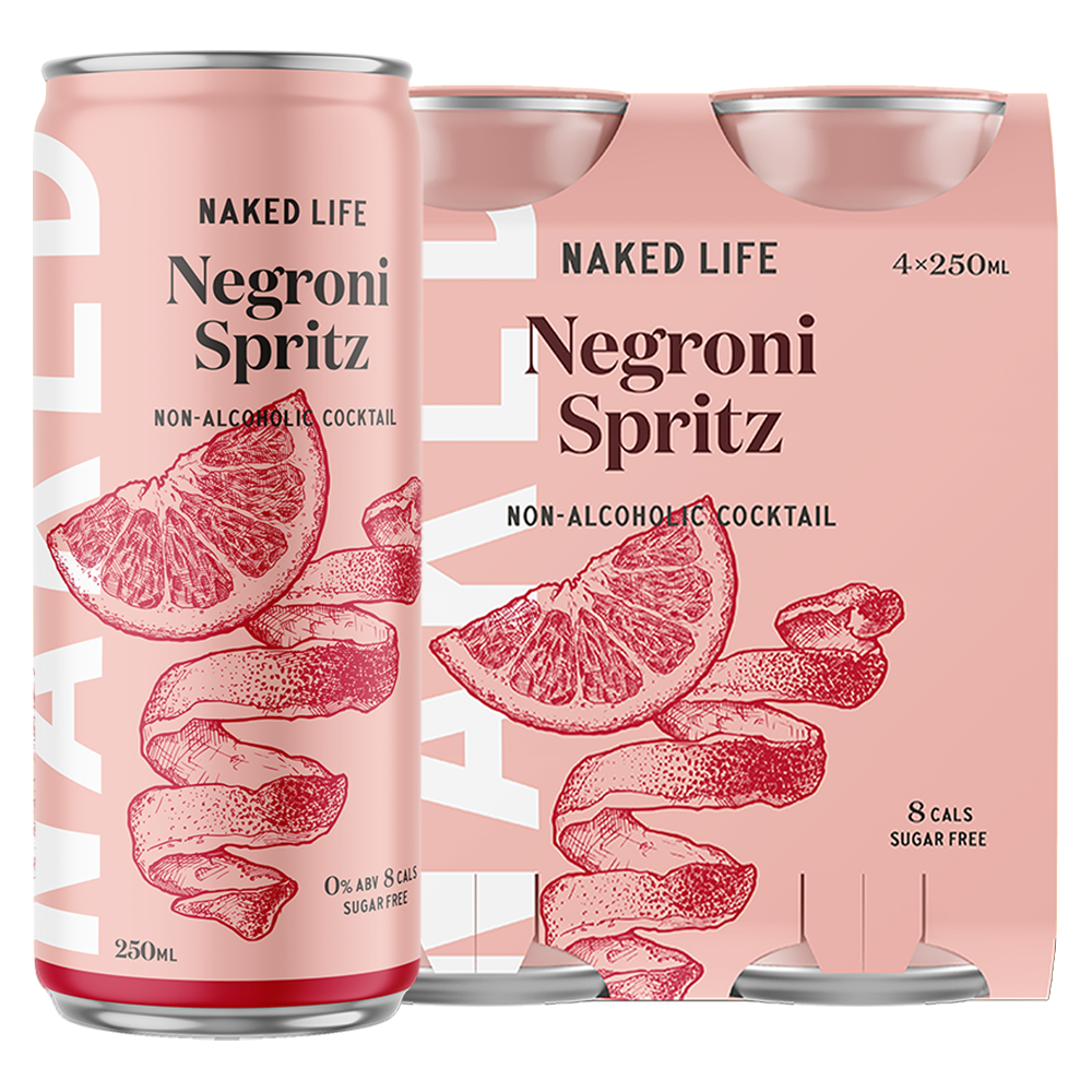 Non-Alcoholic Negroni Spritz - 4 Pack