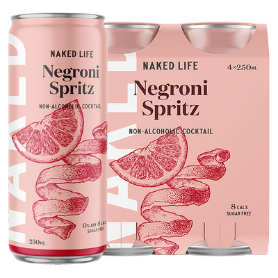 Non-Alcoholic Negroni Spritz - 4 Pack
