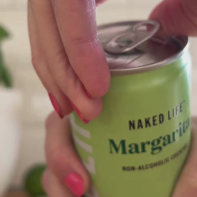 Naked Life Non-Alcoholic Cocktail Margarita - 24 x 250ml Cans